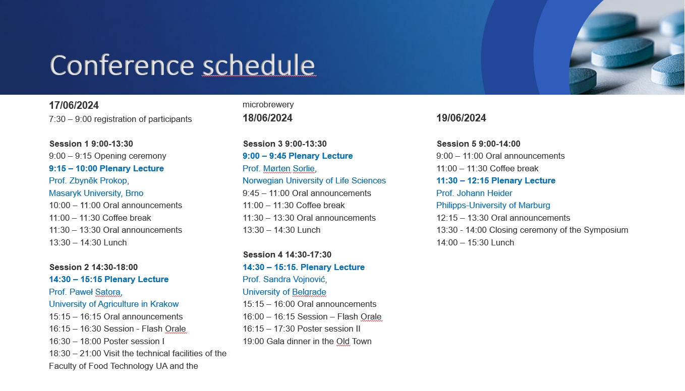 Schedule of Conference
